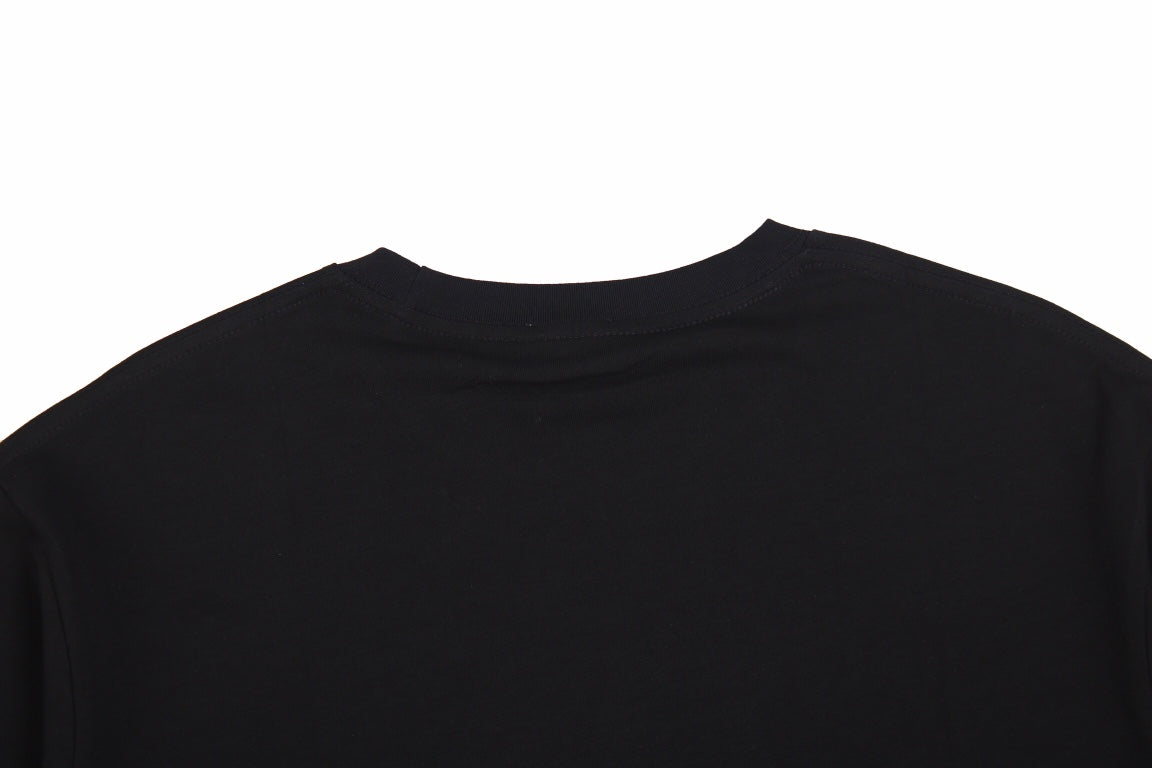 Burberry T-Shirt with Strikethrough Logo