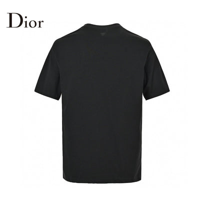 Dior Christian Graphic Black T-Shirt