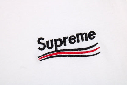 BALENCIAGA x SUPREME RED BLACK S T-SHIRT WHITE