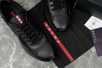 PRADA AMERICA'S CUP LEATHER BLACK