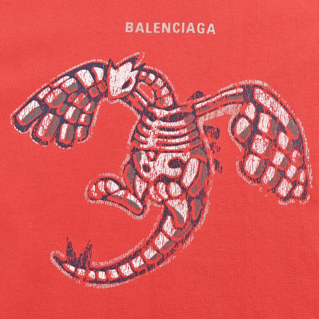 Balenciaga T-Shirt - Lobster Graphic