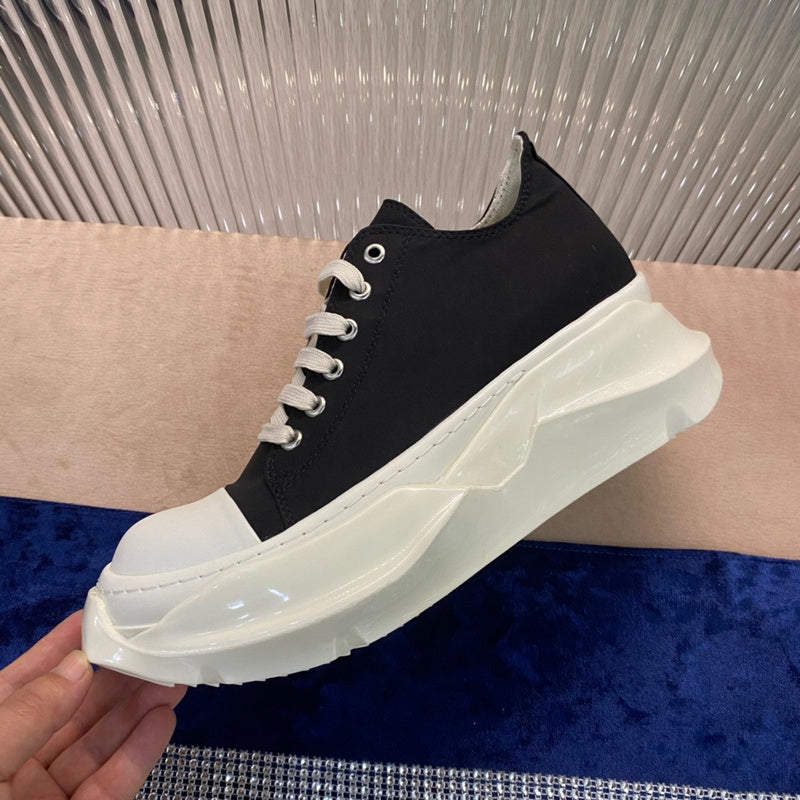 Rick Owens Low-Top Sneakers - Black and White