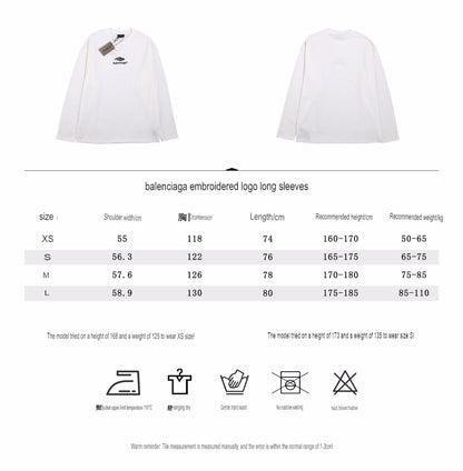 Balenciaga Long Sleeve T-Shirt