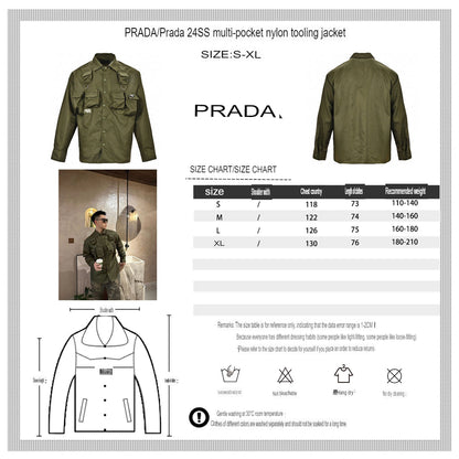 Prada Military Style Jacket