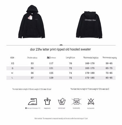 Dior Black Hoodie