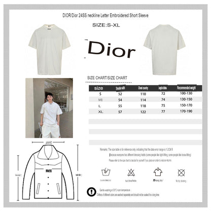 Dior Minimalist White T-Shirt