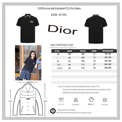 Dior Polo Shirt (Black)