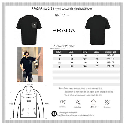 Prada Pocket T-Shirt (Black)