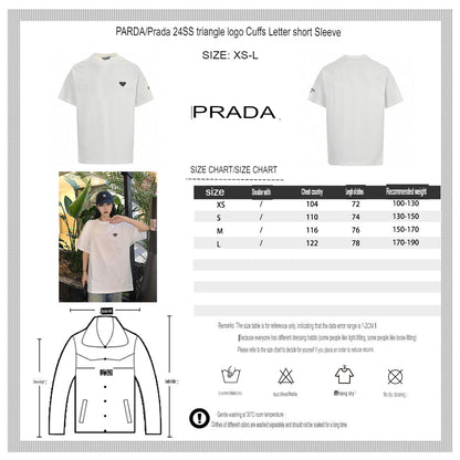 Prada Logo T-Shirt (White)