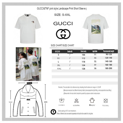 The North Face x Gucci Nature Print T-Shirt