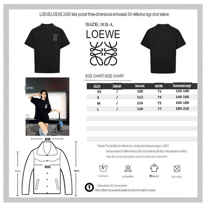 Loewe Black Pocket T-Shirt