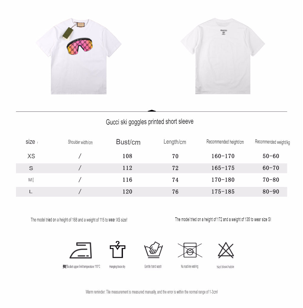 Gucci Sunglasses Graphic T-Shirt