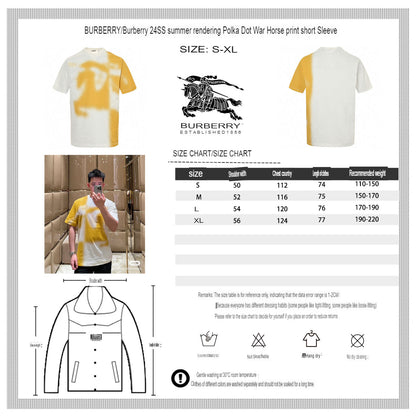 Burberry Gradient Equestrian Logo T-Shirt