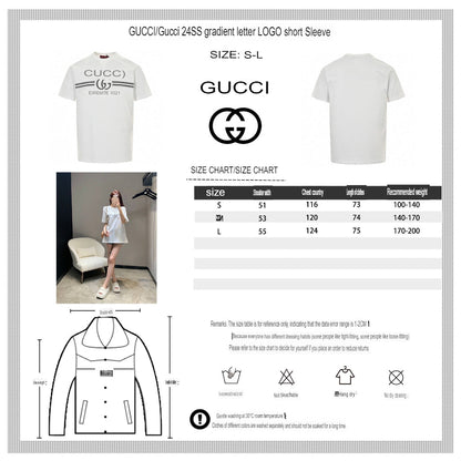 Gucci White T-Shirt with Firenze 1921 Logo