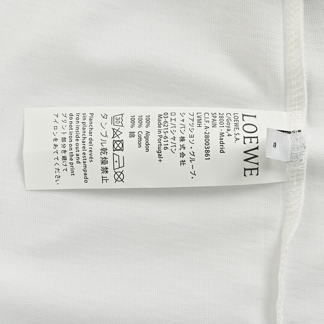 Loewe White Pocket T-Shirt