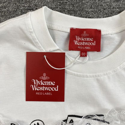 VIVIENNE WESTWOOD DOODLE T-SHIRT WHITE