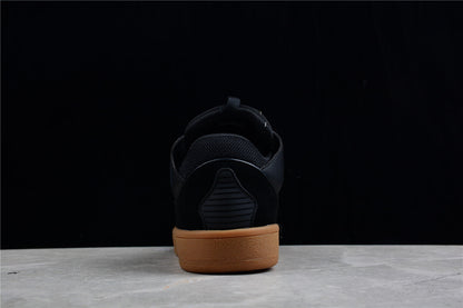 Lanvin Black and Gum Sole Sneaker