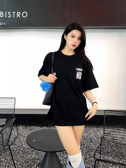 Loewe Black Pocket Logo T-Shirt