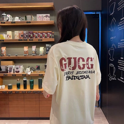 Gucci Vintage Logo T-Shirt (Cream)