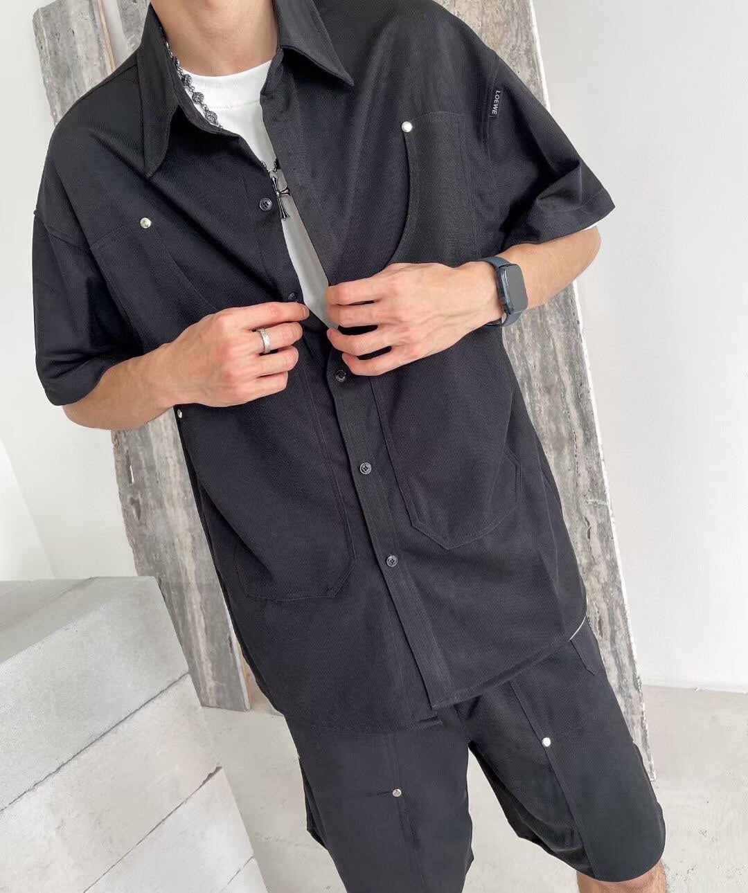 Loewe Utility Shirt - Black