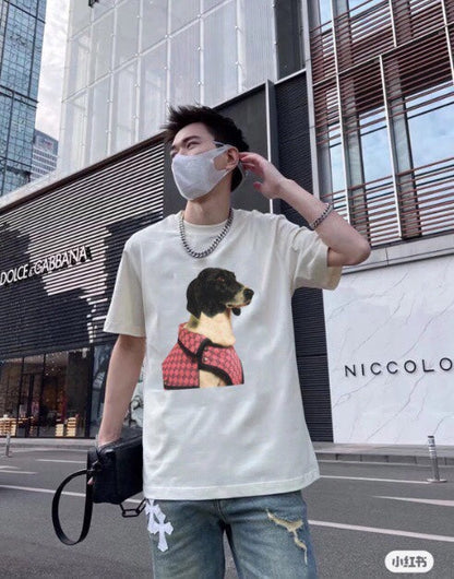 Gucci Dog Print T-Shirt