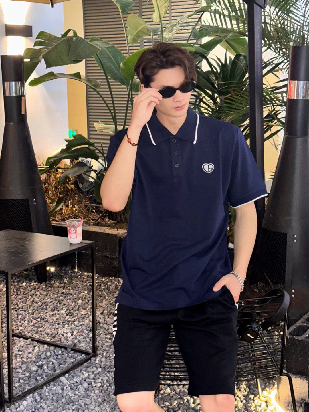 Dior Navy Polo Shirt