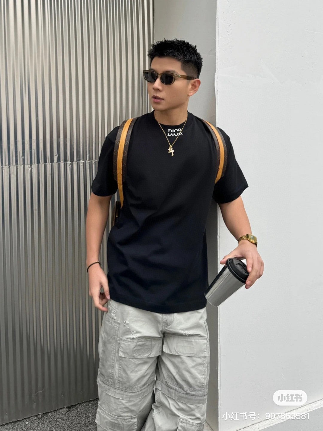 Dior Minimalist Black T-Shirt