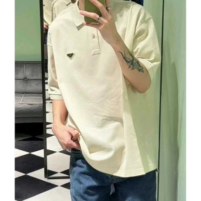 Prada Beige Polo Shirt