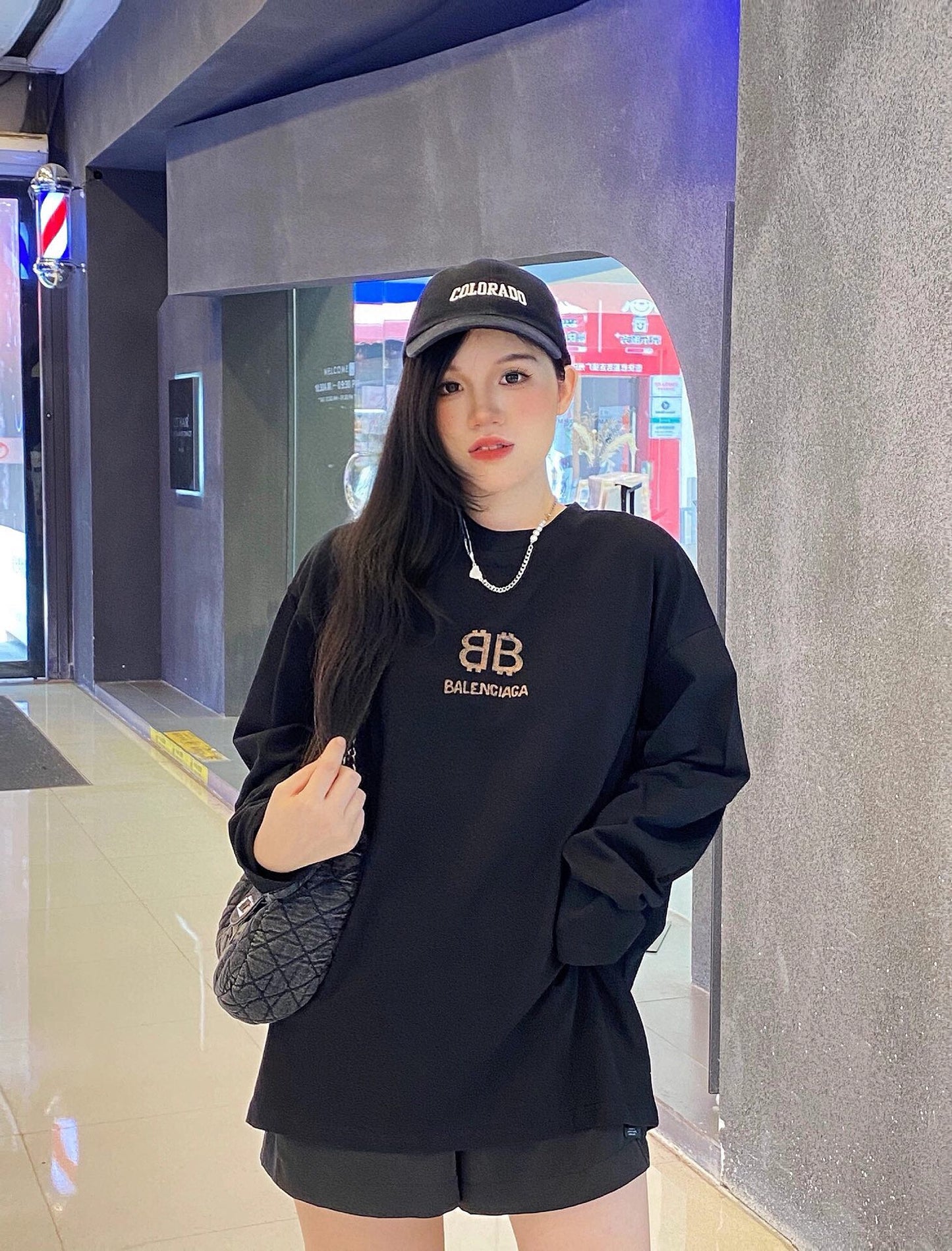 Balenciaga Long Sleeve T-Shirt