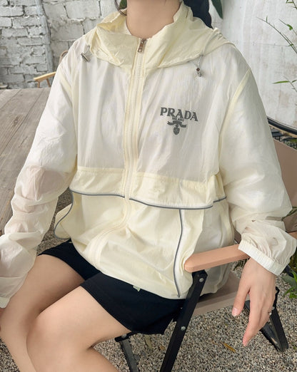 Prada Lightweight Hooded Jacket