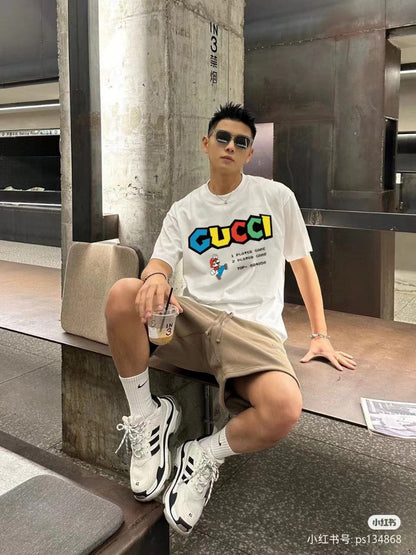 Gucci Retro Game T-Shirt (Cream)