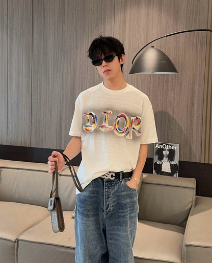 Dior Artistic Logo T-Shirt (White)