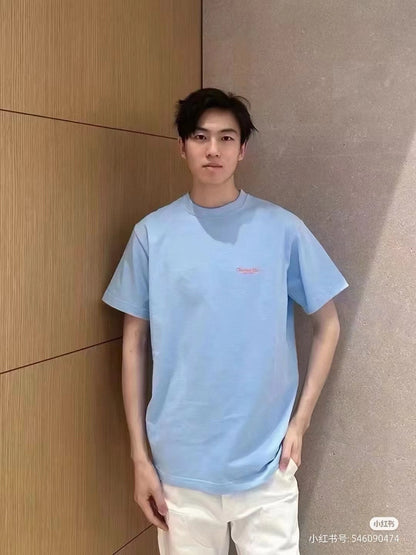 Dior Christian Dior Couture Light Blue T-Shirt