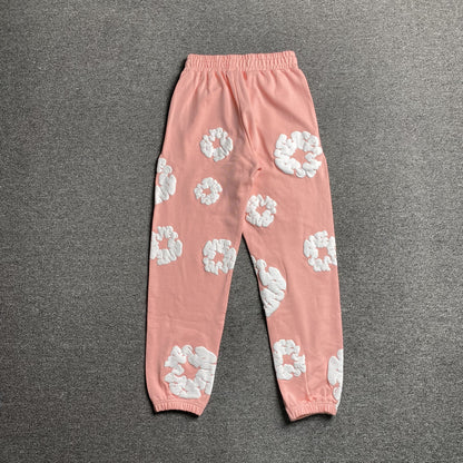 DENIM TEARS COTTON WREATH SWEATPANTS PEACH