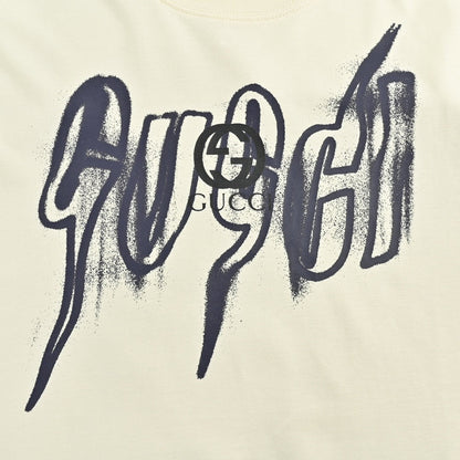 Gucci Graphic Cream T-Shirt