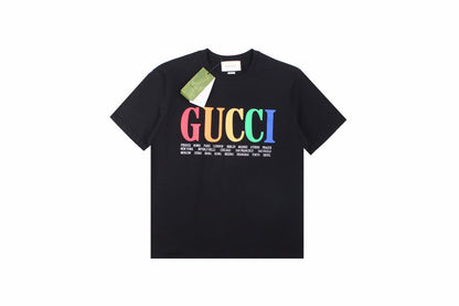 Gucci Cities Block Letter T-Shirt