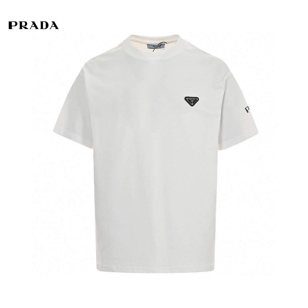 Prada Logo T-Shirt (White)