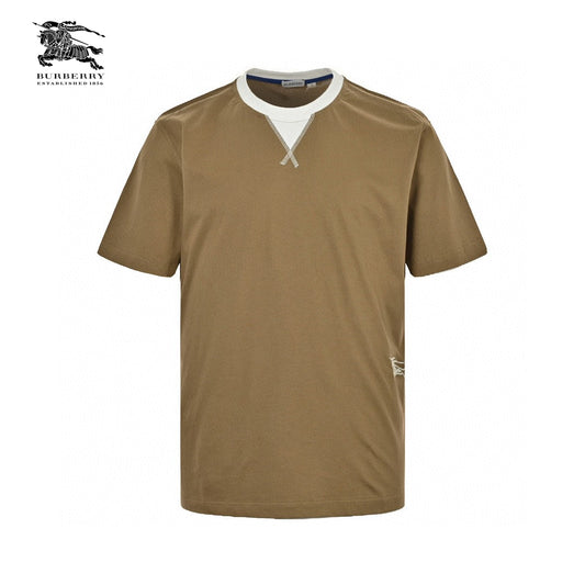 Burberry Classic Crewneck T-Shirt (Khaki)