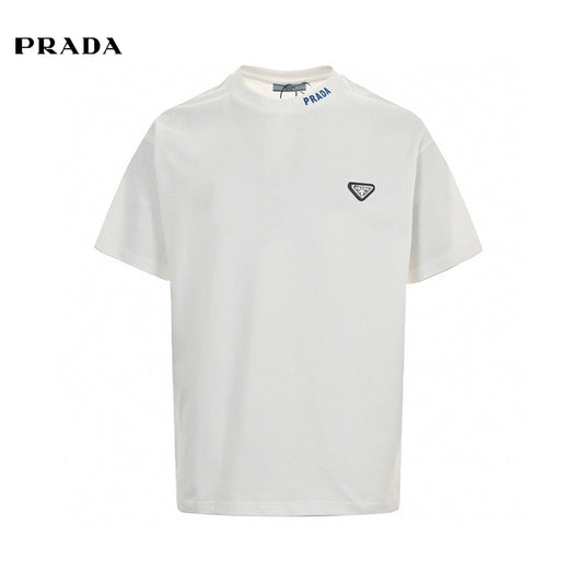 Prada Milano Logo T-Shirt (White)