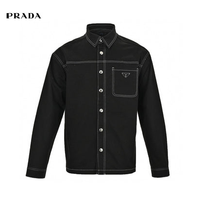 Prada Black Button-Up Shirt