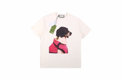 Gucci Dog Print T-Shirt