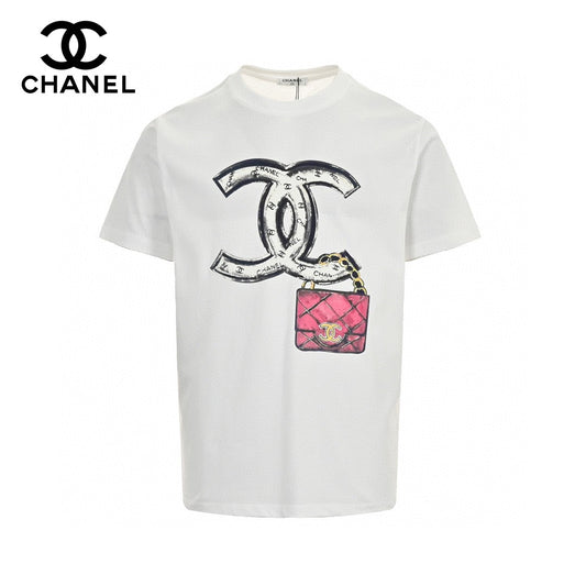 Chanel Logo T-Shirt (White)