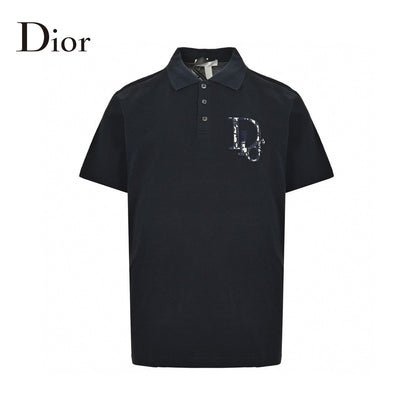 Dior Oblique Embroidered Polo Shirt