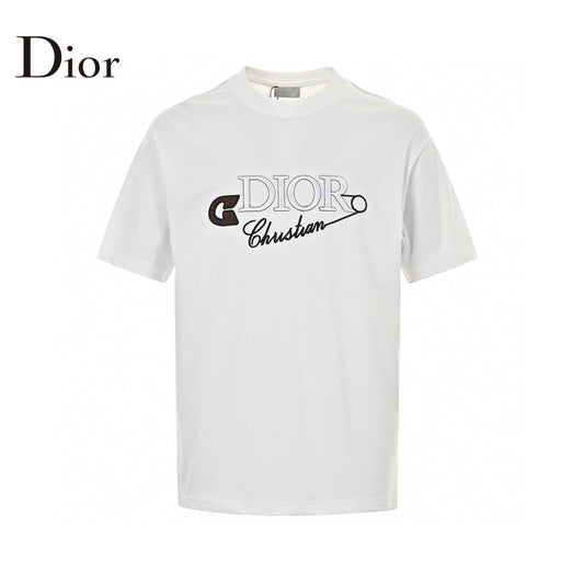 Dior Safety Pin Logo T-Shirt