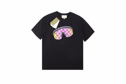 Gucci Sunglasses Graphic T-Shirt - Black