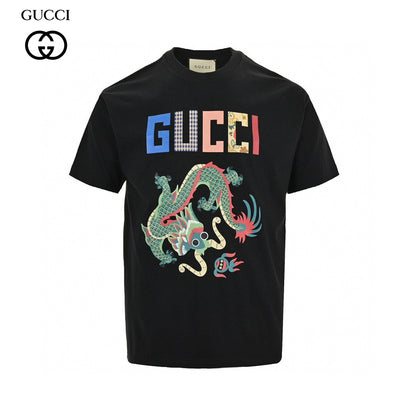 Gucci Dragon Graphic T-Shirt (Black)