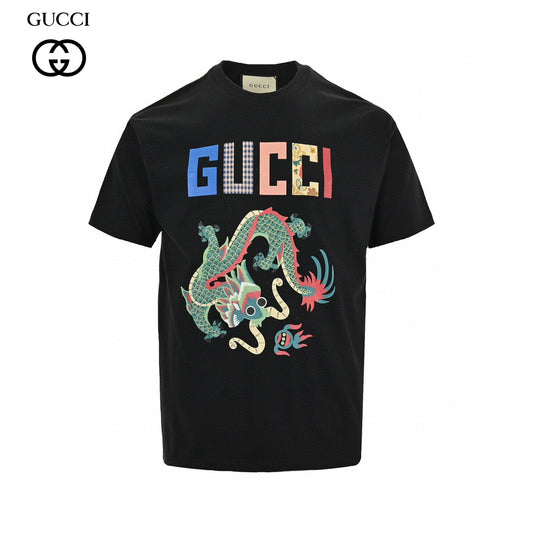 Gucci Dragon Graphic T-Shirt (Black)