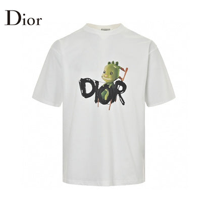 Dior Green Monster Graphic T-Shirt