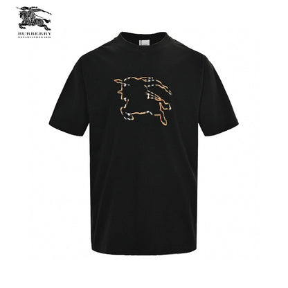 Burberry Knight Logo Black T-Shirt