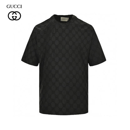 Gucci GG Patterned T-Shirt (Black)